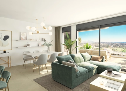 Calanova Collection, espaciosas y elegantes viviendas junto al golf en Mijas
