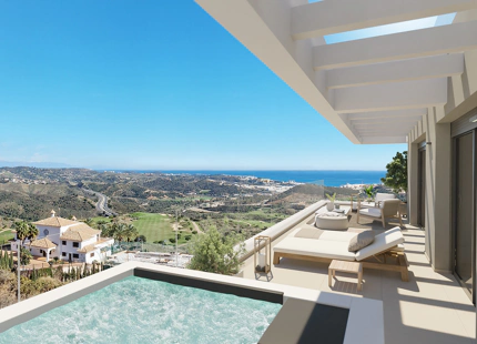 Calanova Collection, espaciosas y elegantes viviendas junto al golf en Mijas