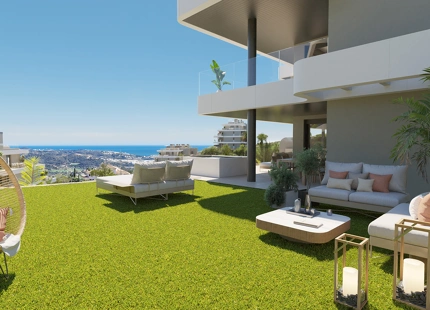 Calanova Collection, espaciosas y elegantes viviendas junto al golf en Mijas