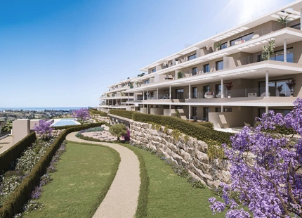 Capri, elegantes apartamentos y áticos con vistas al Mediterráneo en Estepona