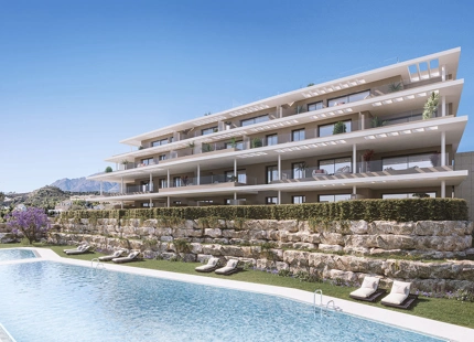 Capri, elegantes apartamentos y áticos con vistas al Mediterráneo en Estepona