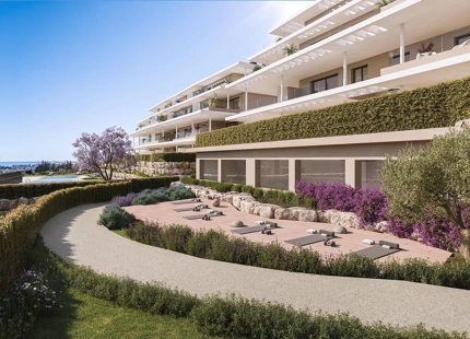 Capri, elegantes apartamentos y áticos con vistas al Mediterráneo en Estepona