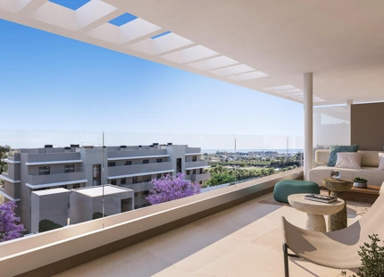 Capri, elegantes apartamentos y áticos con vistas al Mediterráneo en Estepona