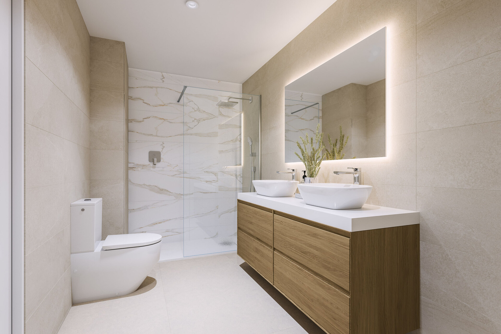 Capri, elegant apartments and penthouses overlooking the Mediterranean sea in Estepona