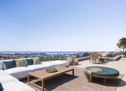 Capri, elegantes apartamentos y áticos con vistas al Mediterráneo en Estepona