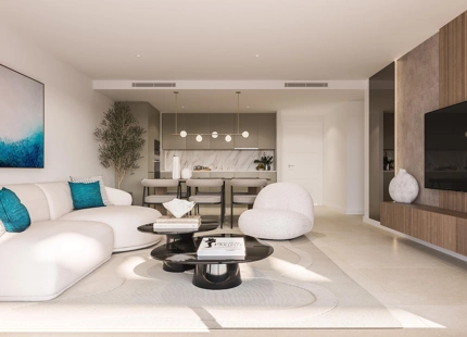 Capri, elegantes apartamentos y áticos con vistas al Mediterráneo en Estepona