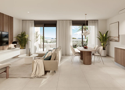 Symphony Suites, modern and elegant groundfloors and penthouses with sea views in the New Golden Mile