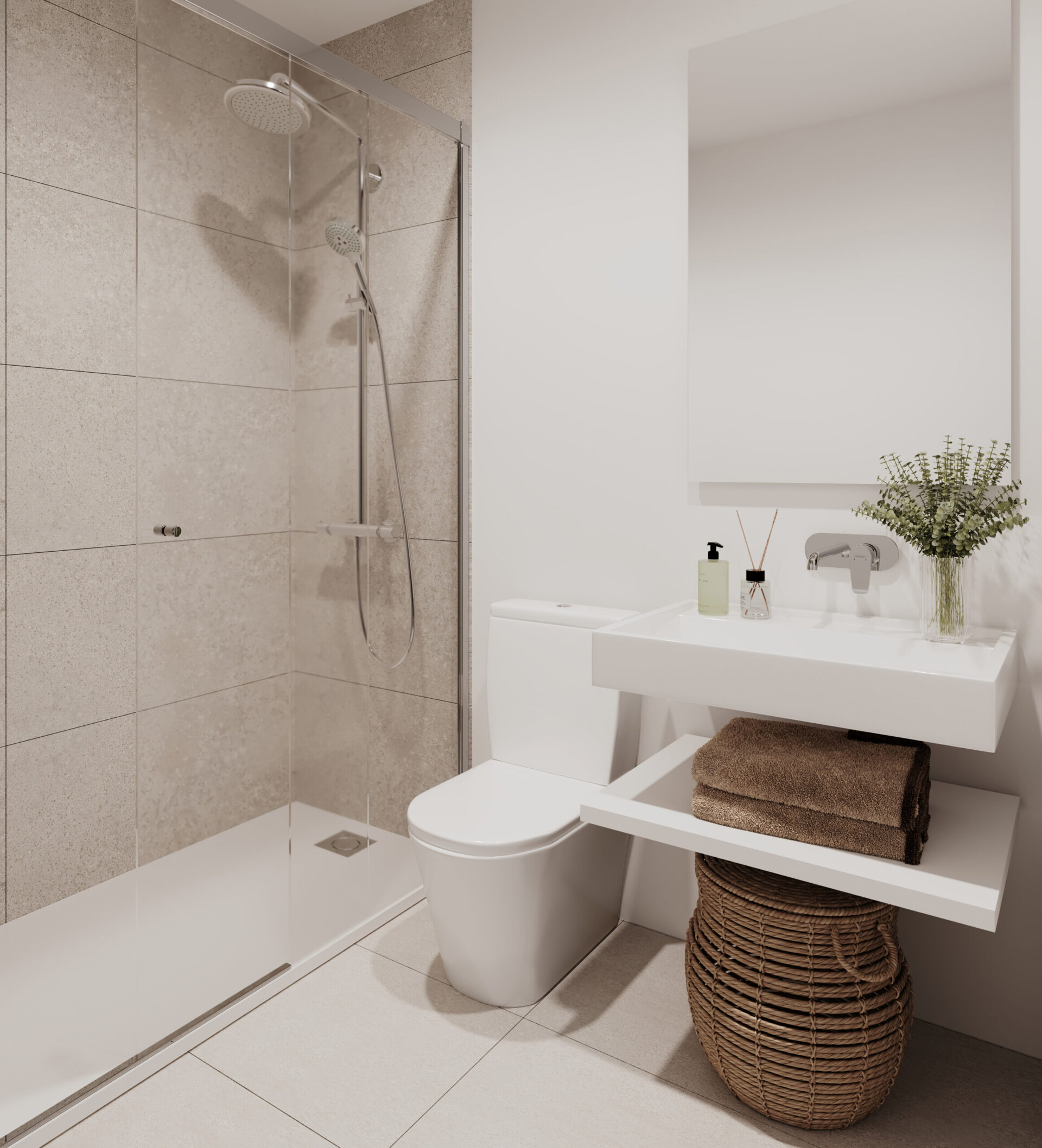Symphony Suites, modernos y elegantes bajos y áticos con vistas al mar en la Nueva Milla de Oro