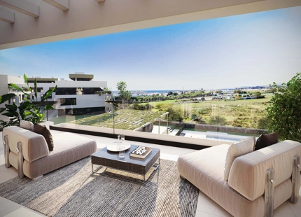 Symphony Suites, modern and elegant groundfloors and penthouses with sea views in the New Golden Mile