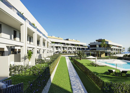Symphony Suites, modern and elegant groundfloors and penthouses with sea views in the New Golden Mile