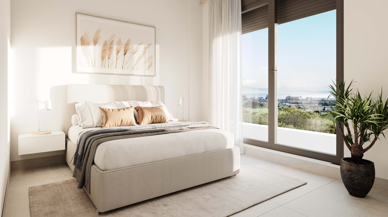 Symphony Suites, modern and elegant groundfloors and penthouses with sea views in the New Golden Mile