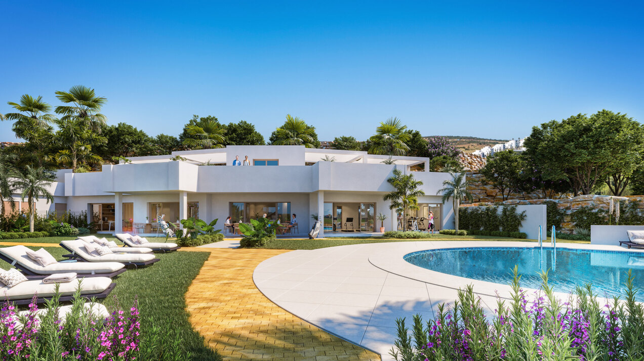 Aby Estepona, apartments and duplex penthouses in a privileged location