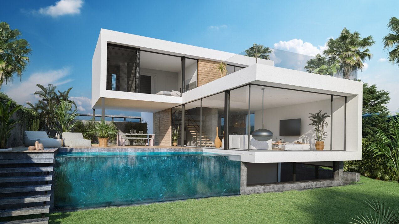 The sanctuary Villas, 12 luxury design villas just by El Campanario Golf & Country House.