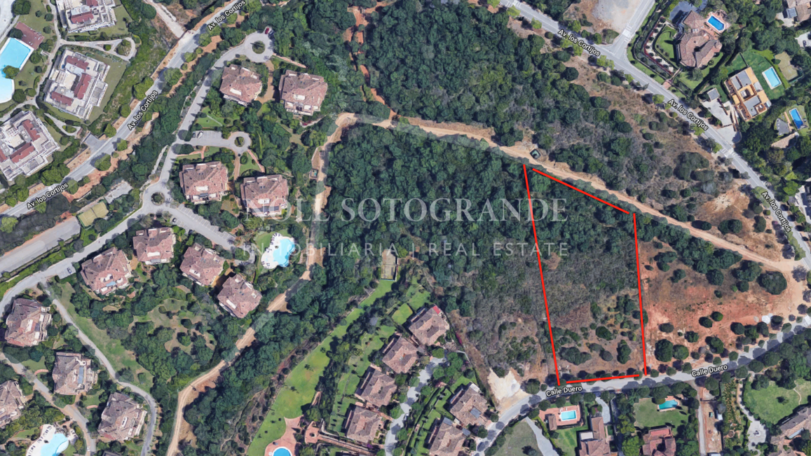 Großes Baugrundstück Sotogrande Alto