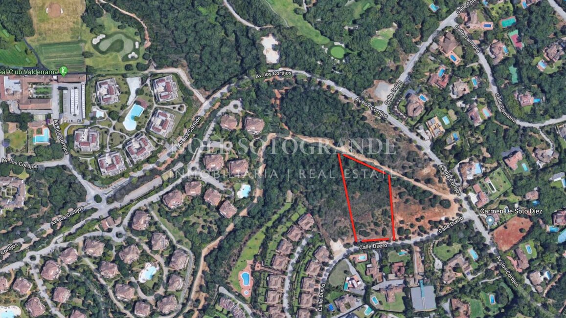 Großes Baugrundstück Sotogrande Alto