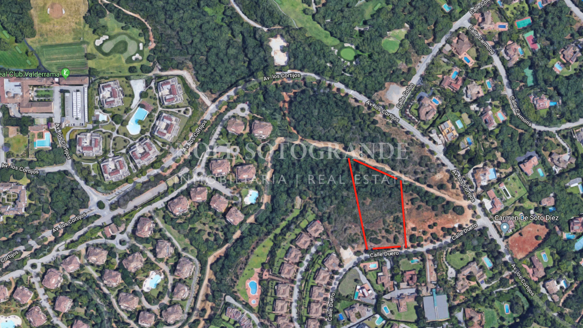 Großes Baugrundstück Sotogrande Alto