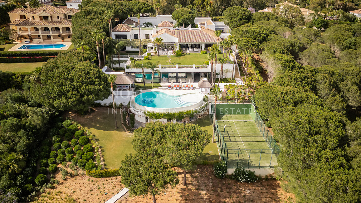 Cortijo El Olivo – ein Andalusisches Meisterwerk mit Golfblick in Sotogrande Alto