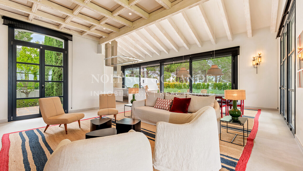 Cortijo El Olivo – ein Andalusisches Meisterwerk mit Golfblick in Sotogrande Alto