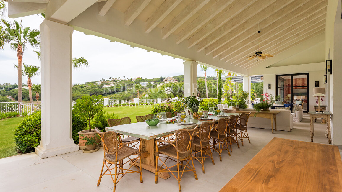 Cortijo El Olivo – ein Andalusisches Meisterwerk mit Golfblick in Sotogrande Alto