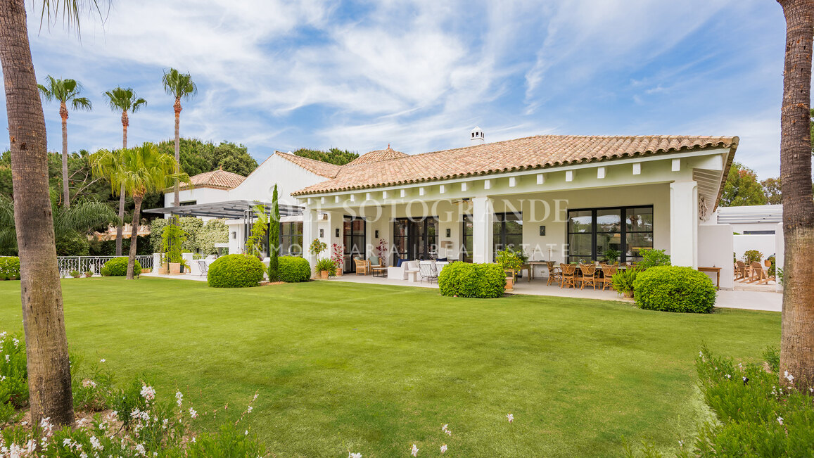 Cortijo El Olivo – ein Andalusisches Meisterwerk mit Golfblick in Sotogrande Alto