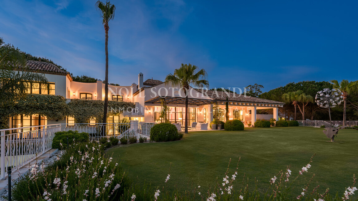 Cortijo El Olivo – ein Andalusisches Meisterwerk mit Golfblick in Sotogrande Alto