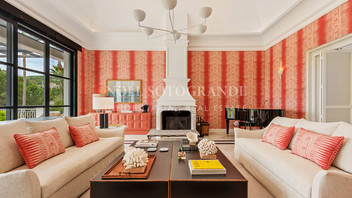 Cortijo El Olivo – ein Andalusisches Meisterwerk mit Golfblick in Sotogrande Alto