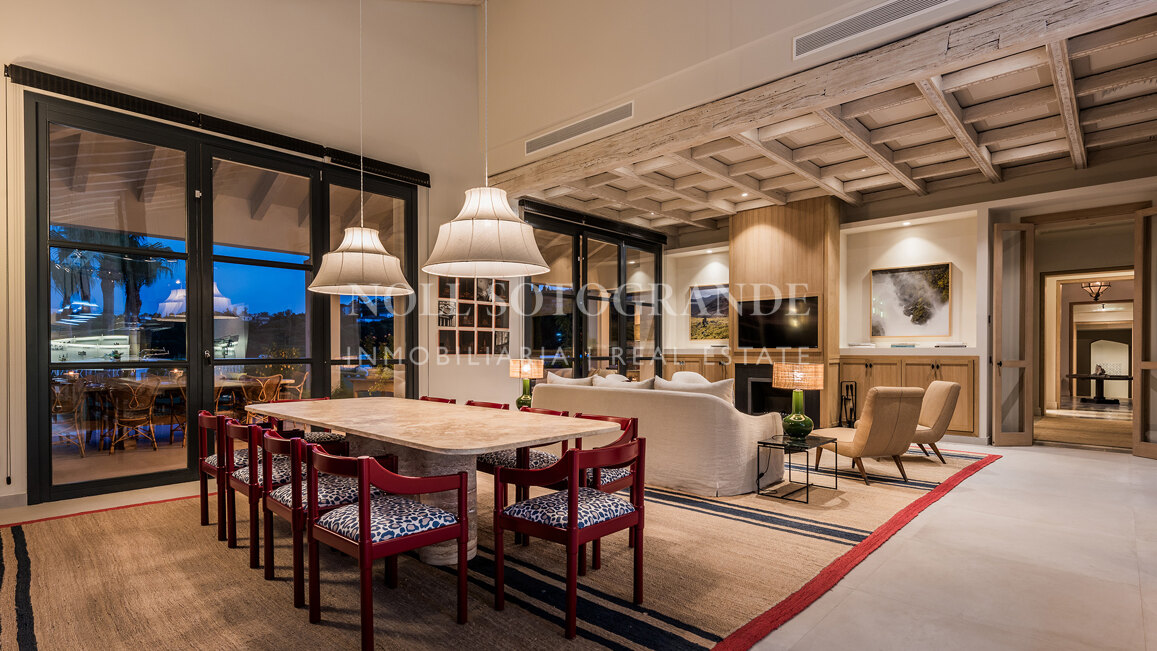 Cortijo El Olivo – ein Andalusisches Meisterwerk mit Golfblick in Sotogrande Alto