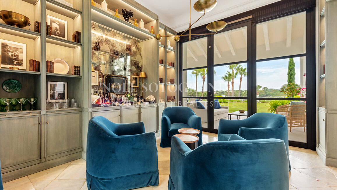 Cortijo El Olivo – ein Andalusisches Meisterwerk mit Golfblick in Sotogrande Alto