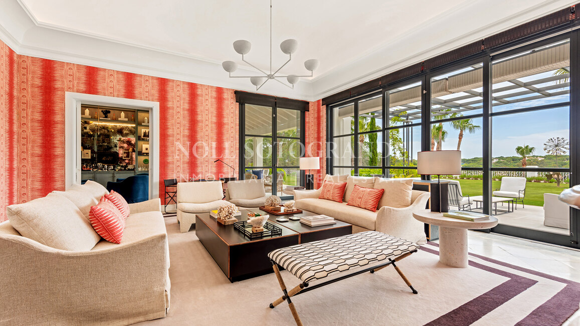 Cortijo El Olivo – ein Andalusisches Meisterwerk mit Golfblick in Sotogrande Alto