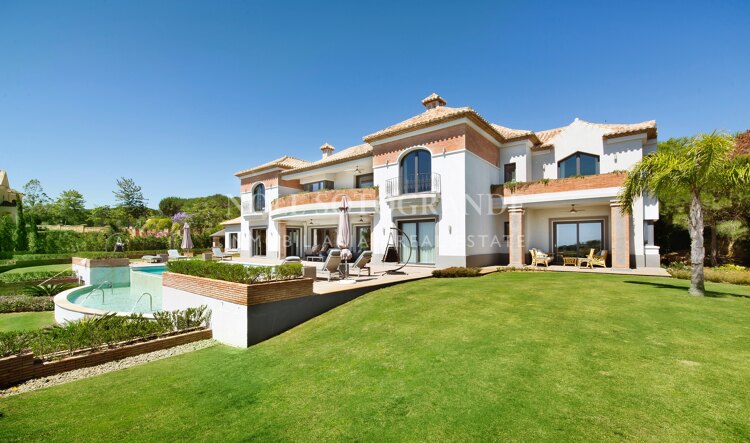 Villa Gentian Blue - Large family villa with views for sale Sotogrande Alto