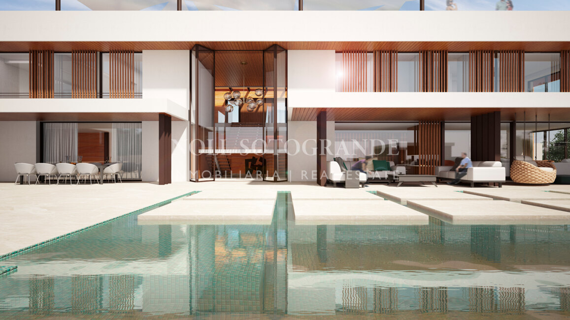 Baugrundstücksprojekt mit herrlicher Aussicht in La Reserva de Sotogrande