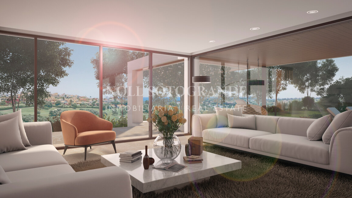 Baugrundstücksprojekt mit herrlicher Aussicht in La Reserva de Sotogrande