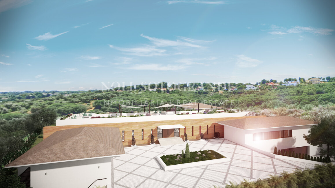 Baugrundstücksprojekt mit herrlicher Aussicht in La Reserva de Sotogrande