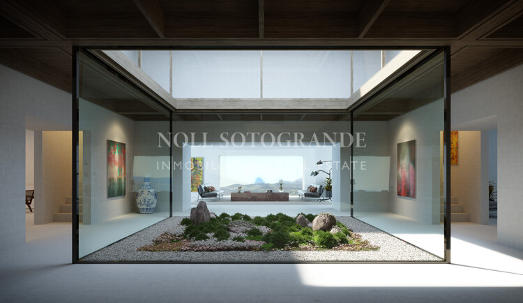 Grundstück mit Villa-Projekt Ideen des Architekten Andreas Martin Löf