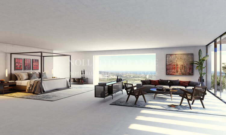 Grundstück mit Villa-Projekt Ideen des Architekten Andreas Martin Löf