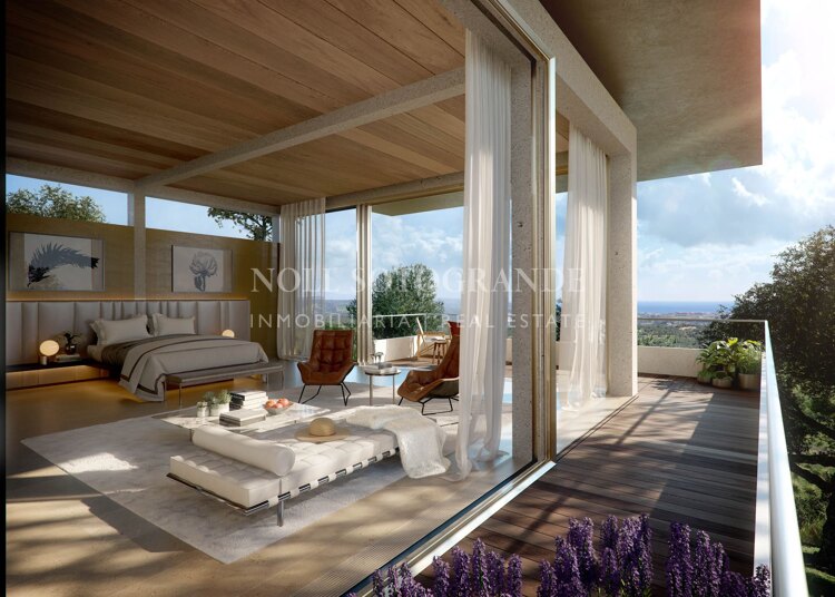 Grundstück zum Verkauf mit Projektideen für eine Villa des berühmten Architekten Gumuchdjian