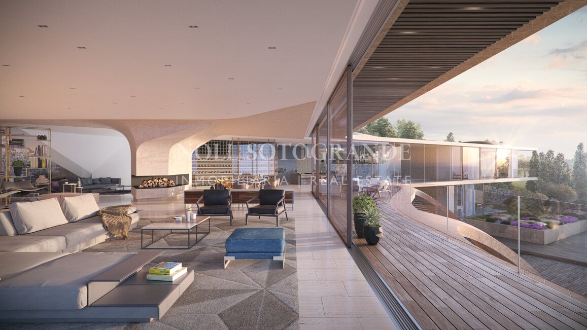 Grundstück zum Verkauf mit Projektideen für eine Villa von UNStudio