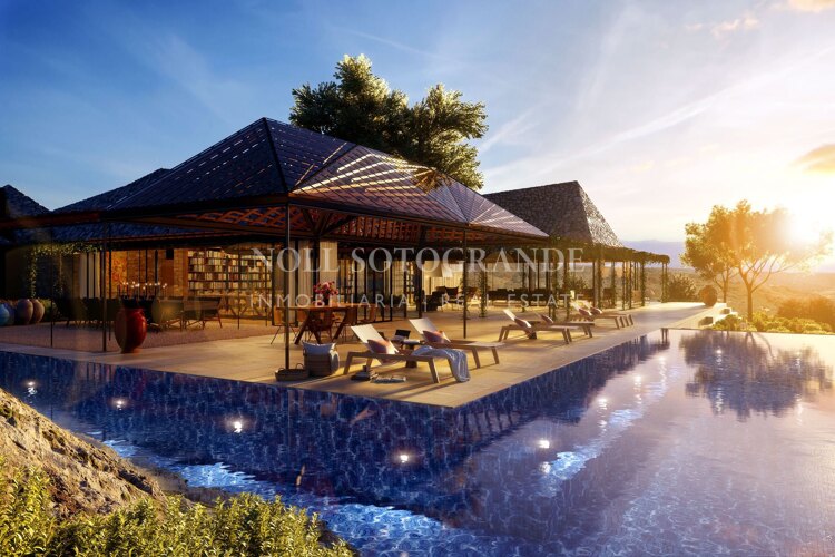 Parcela edificable en venta con ideas para un proyecto de una villa del arquitecto Jan Jensen