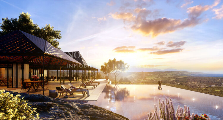 Parcela edificable en venta con ideas para un proyecto de una villa del arquitecto Jan Jensen