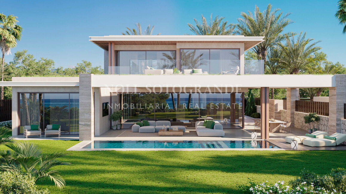 Luxury Frontline Sea View Villa for Sale in Estepona with Private Spa