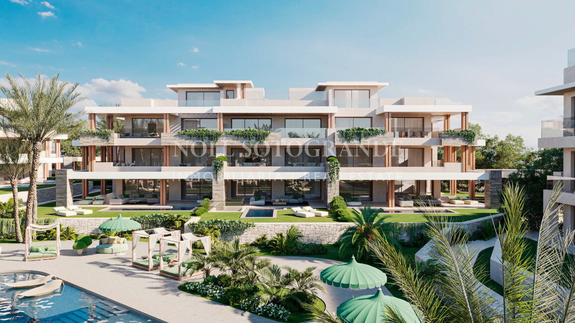 Luxury 4-Bedroom Ground Floor Apartment with Private Pool in Estepona