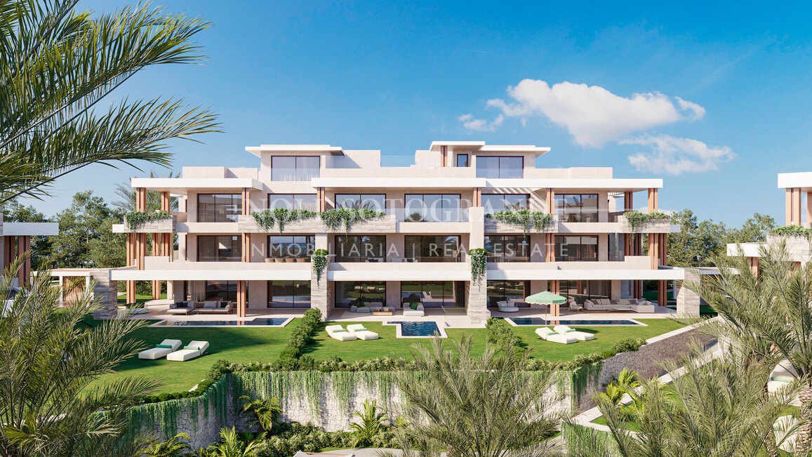 Luxury 4-Bedroom Ground Floor Apartment with Private Pool in Estepona