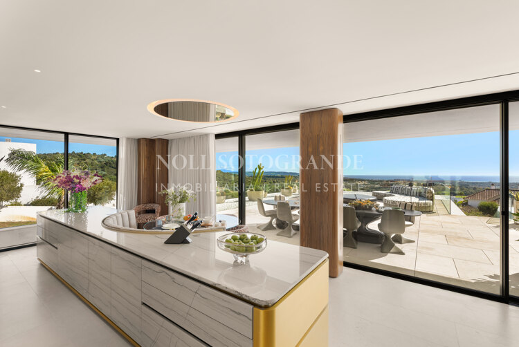 Designer Villa in La Reserva Sotogrande with Pool & Views