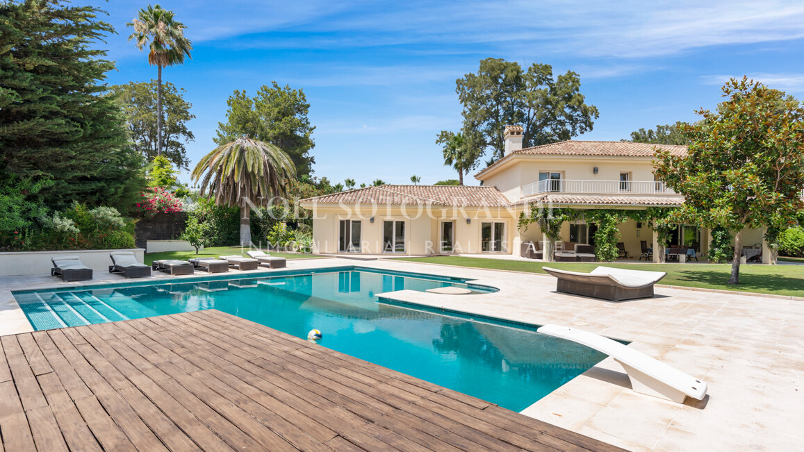Elegant Modern Andalusian Villa in the Prestigious Kings & Queens Area, Sotogrande Costa