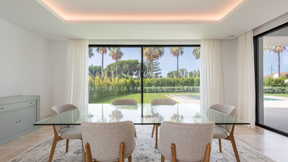 Nueva villa moderna en venta Zona F Sotogrande Alto