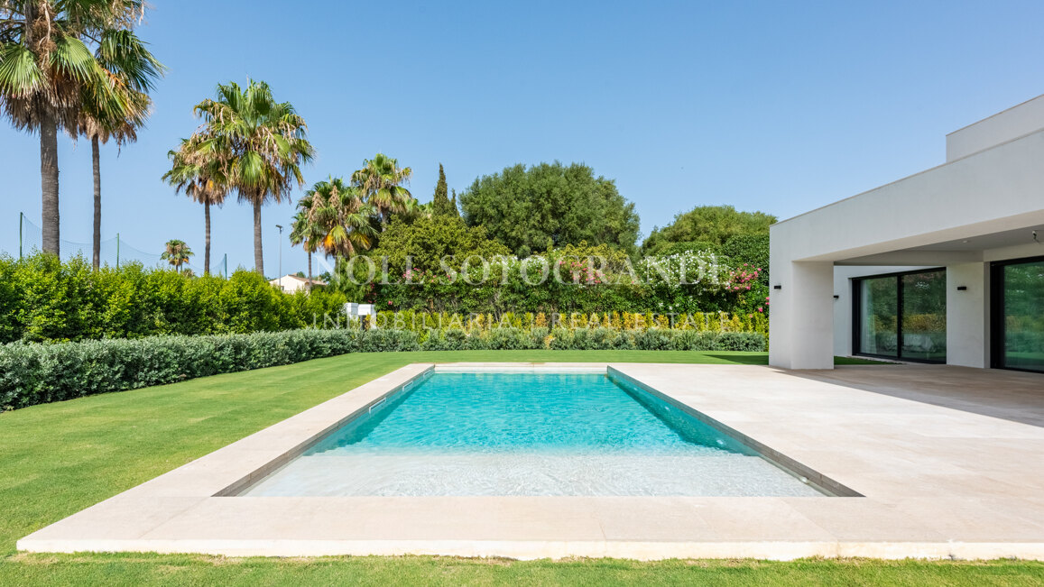 Nueva villa moderna en venta Zona F Sotogrande Alto