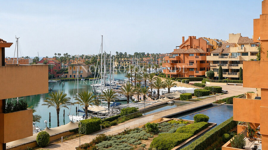 Luxury apartment in Ribera del Marlin, Sotogrande Marina
