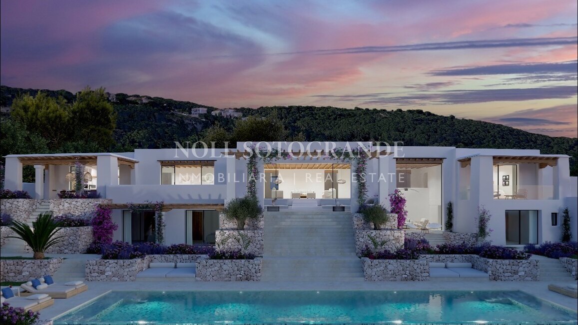 Building plot with available project and license