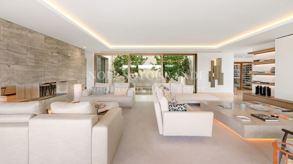 Villa icónicas en primera línea de golf