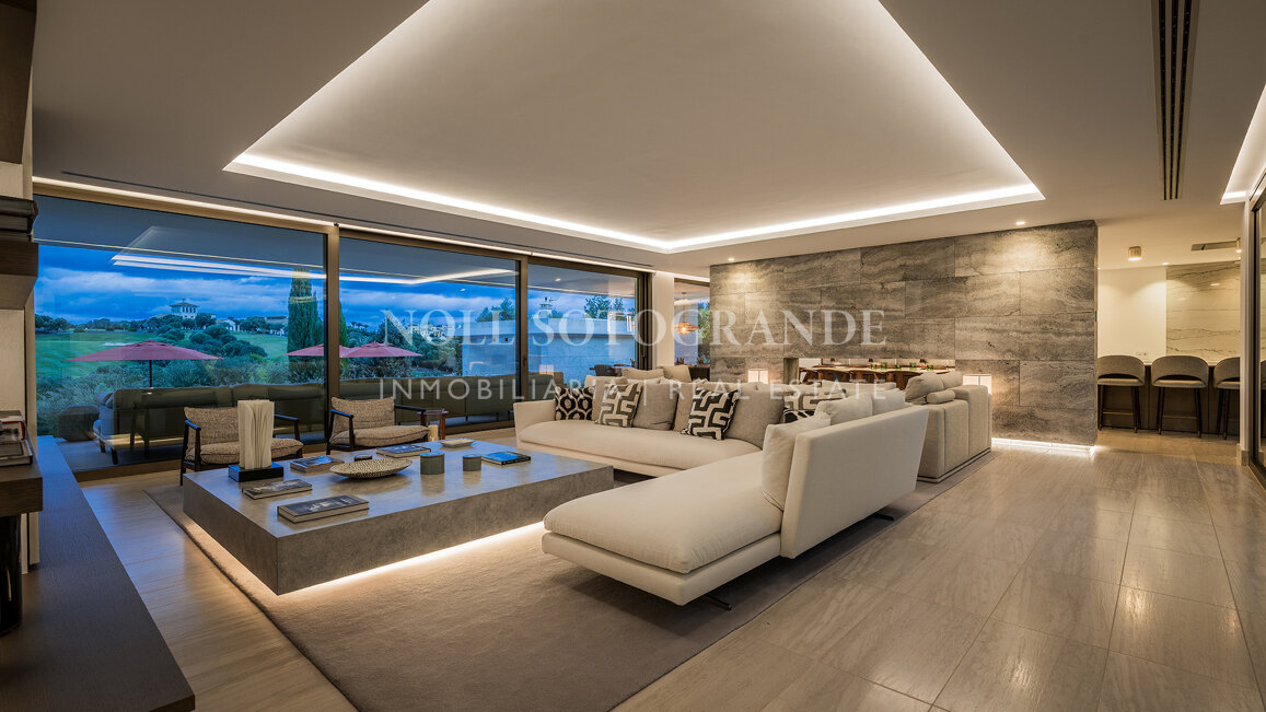 Villa icónicas en primera línea de golf